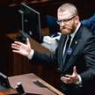 Grzegorz Braun zasłynął z wielu skandali, m.in. mówił do ministra zdrowia, że będzie wisiał