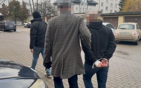 Mokotowscy policjanci zatrzymali podejrzanego o atak z użyciem noża 37-letniego mężczyznę