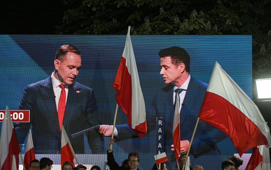 Rafał Trzaskowski, Karol Nawrocki