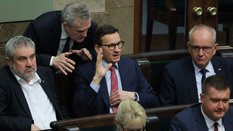 Mateusz Morawiecki w sejmowych ławach