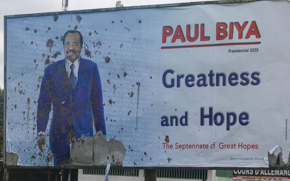 Plakat wyborczy Paula Biyi