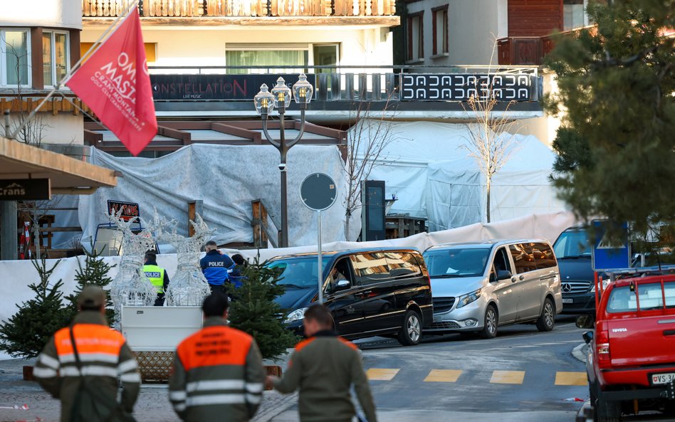 W kurorcie narciarskim Crans-Montana w południowej Szwajcarii zginęły dziesiątki osób.