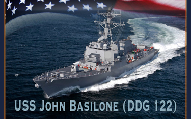 USS John Basilone (DDG 122) typu Arleigh Burke Flight IIA TI ma wejść do służby w 2022 r. Fot./US Na