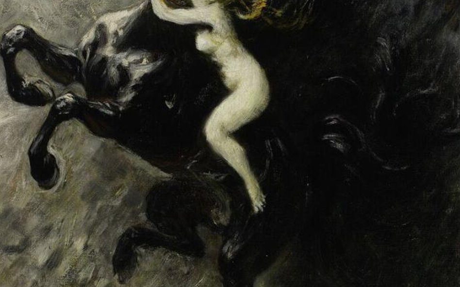 7. Władysław Podkowiński (1866-1895), Szał (szkic), 1893, olej, płótno, 56 x 46 cm Muzeum Narodowe w