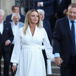 Joanna i Jacek Kurscy po mszy w miesięcznicę pogrzebu pary prezydenckiej Lecha i Marii Kaczyńskich, 