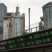 Dzielnica finansowa Lujiazui w Pudong w Szanghaju