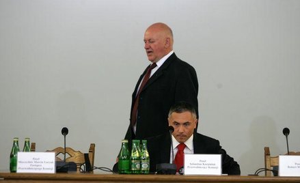 Sebastian Karpiniuk (na pierwszym planie) i Mieczysław Łuczak