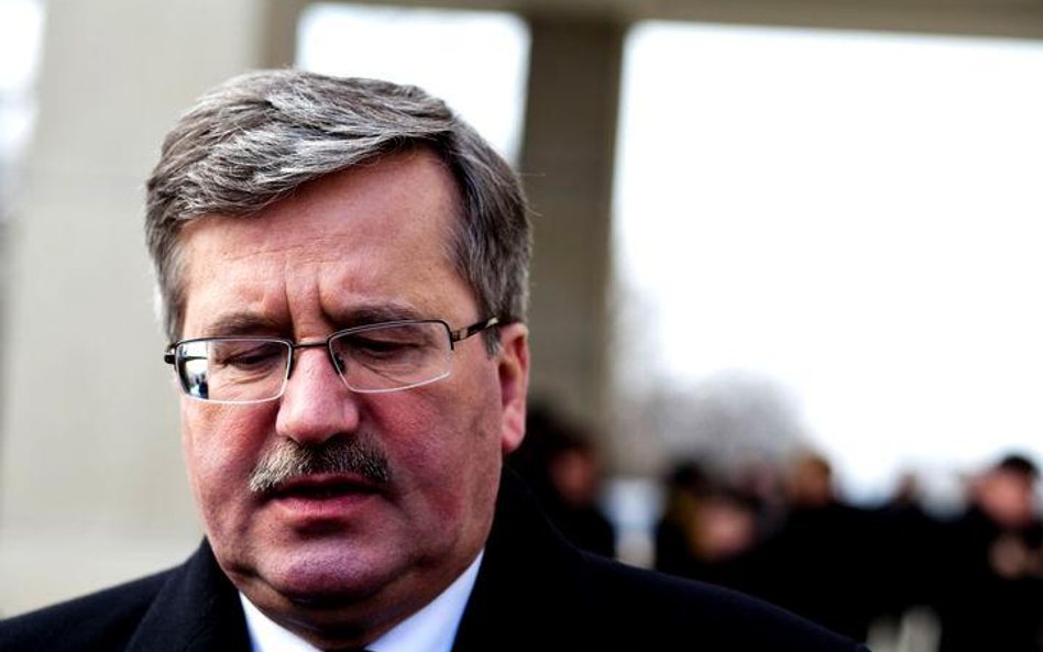 Prezydent Bronisław Komorowski