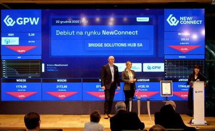 Bridge Solution Hub już na małej giełdzie