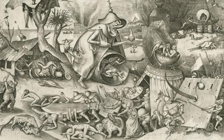 2. Pieter van der Heydel (1530? - 1572), Pycha, 1558 r., według Pietera Bruegela Starszego (1526/153