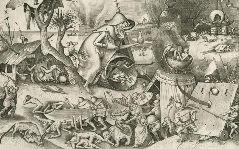 2. Pieter van der Heydel (1530? - 1572), Pycha, 1558 r., według Pietera Bruegela Starszego (1526/153