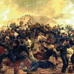 2. Bitwa wojsk chilijskich i peruwiańskich pod Ariką, 7 czerwca 1880 r., mal. Juan Lepiani