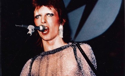 David Bowie w diamentowych błyskach