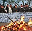 ? „Gdzie są prawa człowieka?” Imigranci z obozu pod Calais zwanego „dżunglą” tuż przed szturmem fran