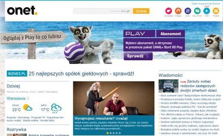 Ringier Axel Springer może przejąć Onet