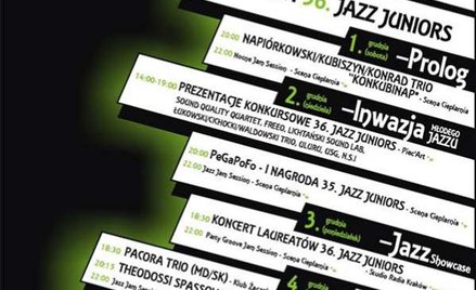 W sobotę rozpoczyna się w Krakowie festiwal Jazz Juniors