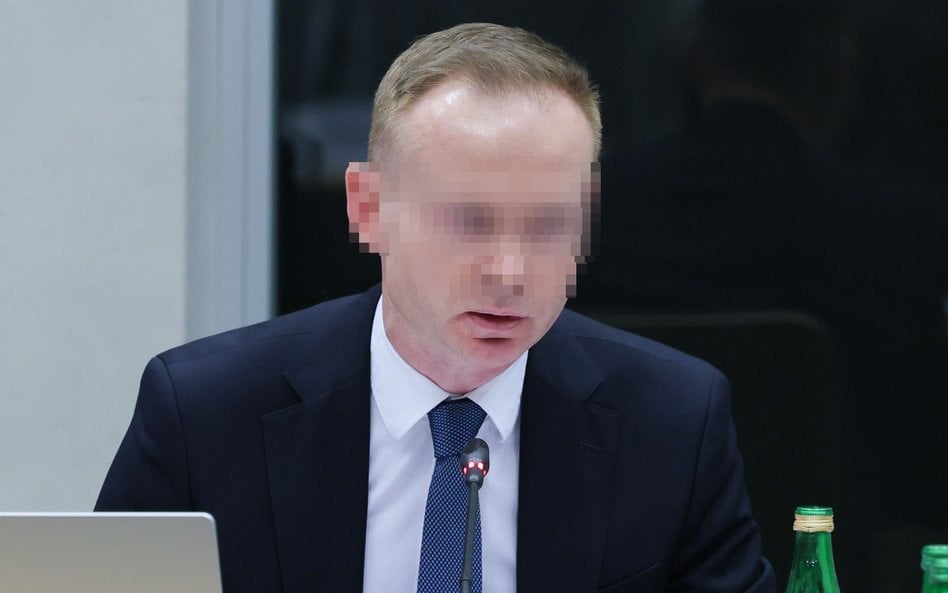 Były zastępca szefa CBA Daniel K. na posiedzeniu sejmowej Komisji śledczej ds. inwigilacji systemem 