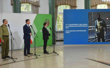 Konferencja ministra Mariusza Kamińskiego