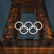 Wieża Eiffela podczas ceremonii otwarcia Igrzysk Olimpijskich w Paryżu