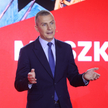 Prezydent Włocławka Krzysztof Kukucki podczas konwencji Lewicy