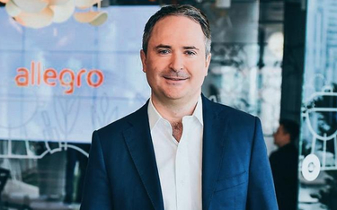 Francois Nuyts jest prezesem Allegro. Na koniec pierwszego półrocza z platformy e-commerce grupy kor