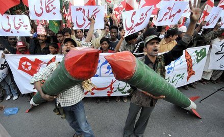 Antyindyjskie protesty na ulicach stolicy Pakistanu, Karaczi