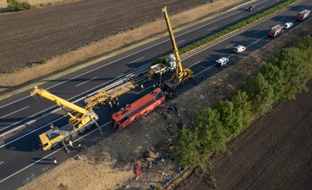 Wypadek polskiego autokaru na Węgrzech. Prokuratura wszczęła śledztwo