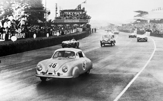 Porsche 356 SL w wyścigu 24h Le Mans w 1951 roku