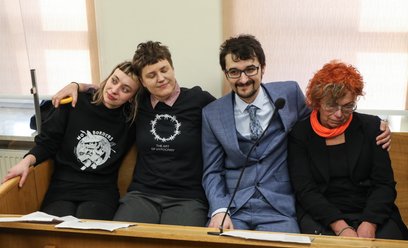 Mariusz Chyżyński (2P), Kamila Jagoda Mikołajek (L), Joanna Agnieszka Humka (2L) i Ewa Moroz- Kaczyń