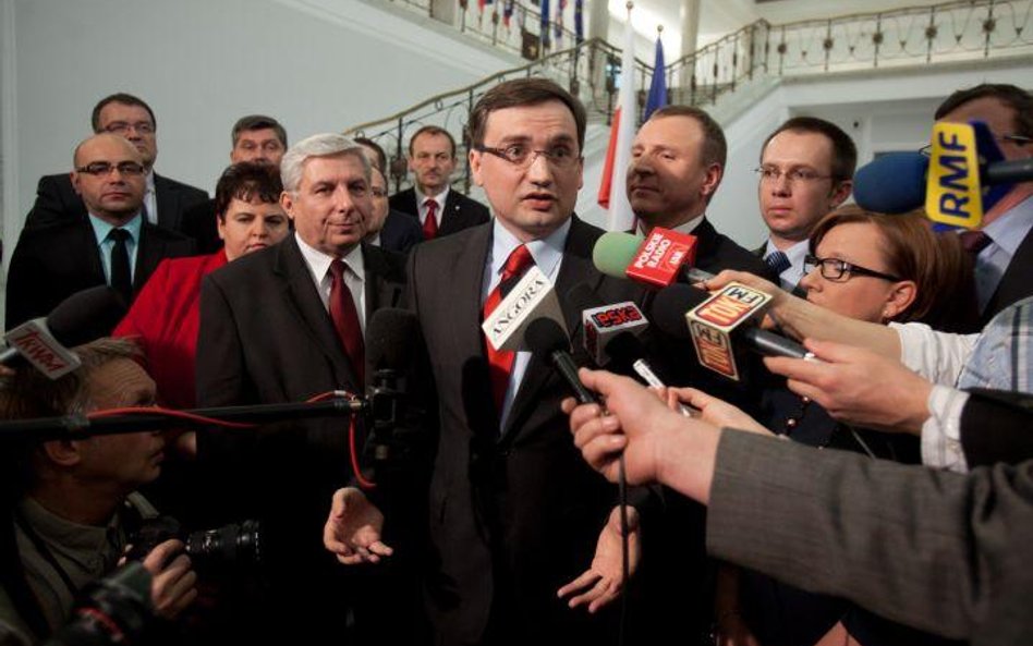 Członkowie klubu Solidarna Polska