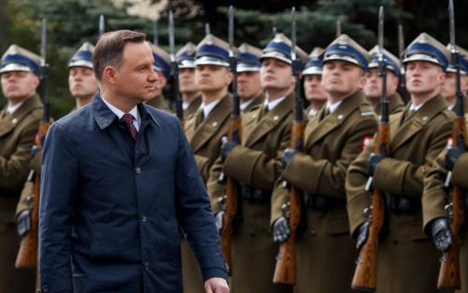 Szułdrzyński: Prezydent Andrzej Duda gra o powagę