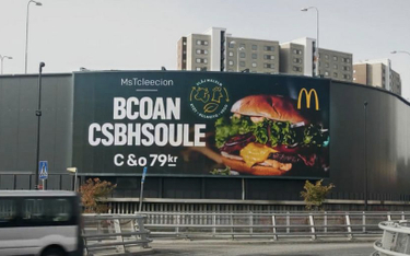 Reklamy McDonald’s z błędami. To nie była pomyłka