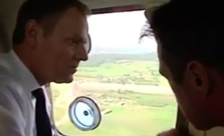 Tuskopter zamiast Tuskobusa. Premier wizytuje A2… helikopterem