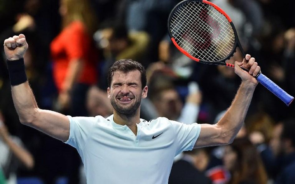 Goffin - Dimitrow w finale Masters
