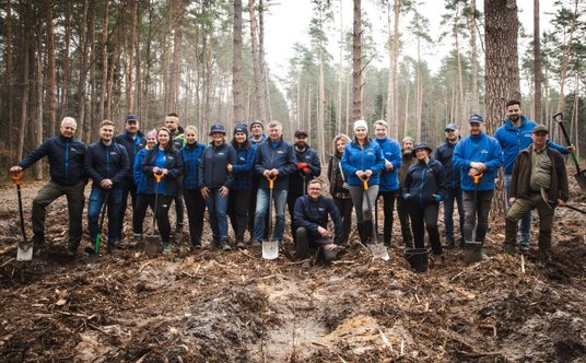Akcja sadzenia lasu