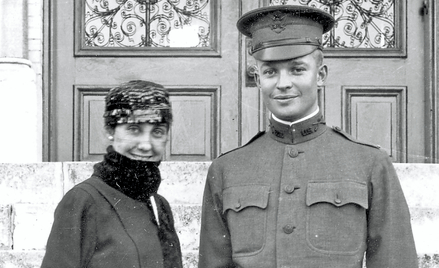 Mamie i Dwight Eisenhowerowie (San Antonio, 1916 r. )