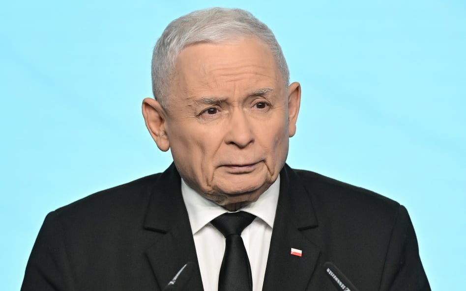 Prezes PiS Jarosław Kaczyński