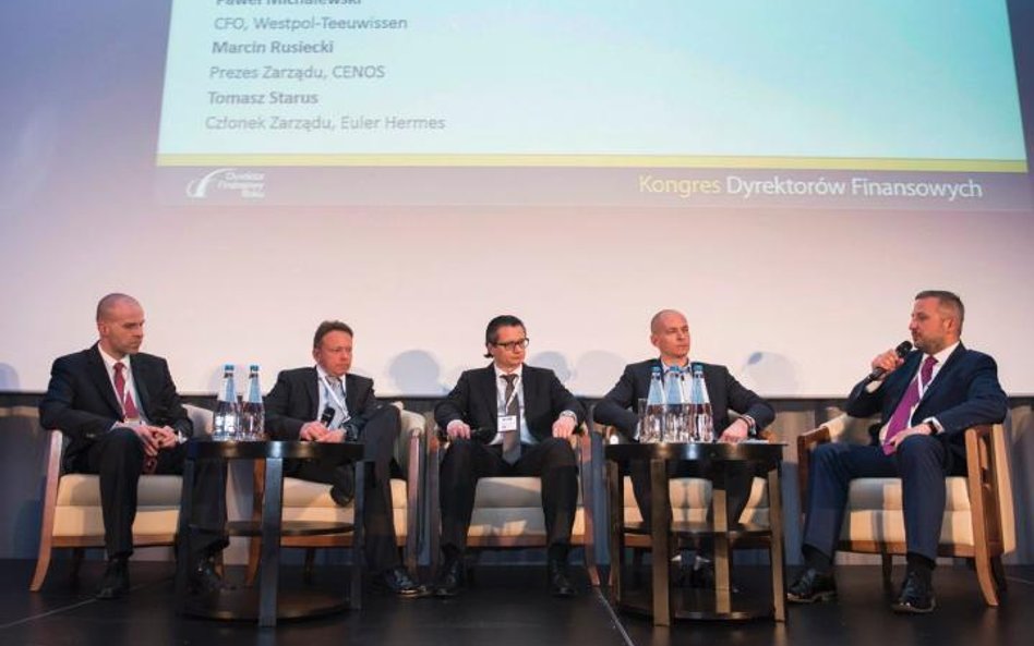 W sesji „Brexit, Trump, kto następny” udział wzięli: Tomasz Starus, członek zarządu Euler Hermes, Ma