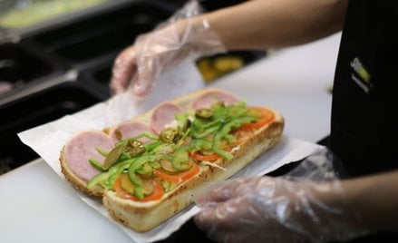 Kanapka z sieci Subway