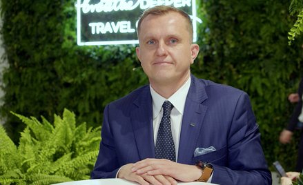 zdjęcie z Marcin Płachno, dyrektorem Zagranicznego Ośrodka Polskiej Organizacji Turystycznej w Berli