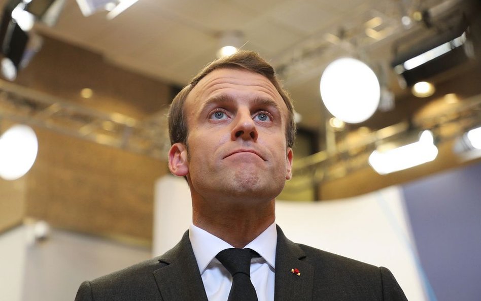 Macron: 5 proc. szans, że Izba Gmin przyjmie umowę May