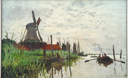 „Młyn w Zaandamie”, 1871 r. (Ny Carlsberg Glyptotek, Kopenhaga)
