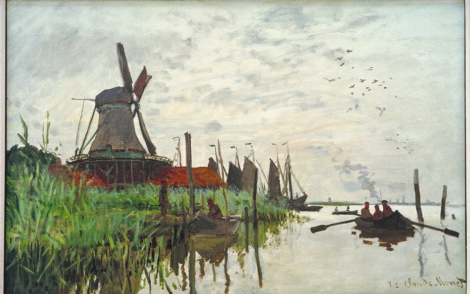 „Młyn w Zaandamie”, 1871 r. (Ny Carlsberg Glyptotek, Kopenhaga)