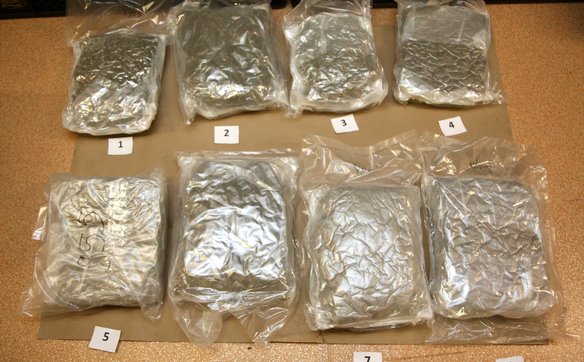 W sumie zabezpieczono 22 kilogramy różnego rodzaju narkotyków