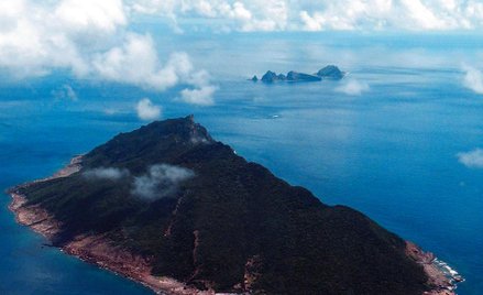 Morze Wschodniochińskie. Wyspy Senkaku (Diaoyu), o które Japonia i Chiny wiodą spór