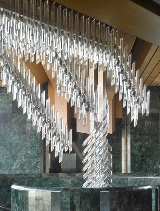 Wnętrza budynku Novej Scény.