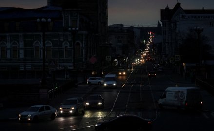 Charków bez prądu po rosyjskim ataku rakietowym