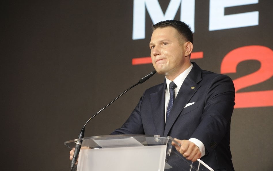 Lider Konfederacji Sławomir Mentzen