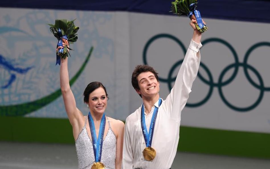 Kanadyjczycy Tessa Virtue i Scott Moir
