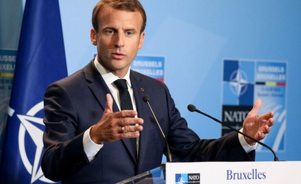 Macron: Cel to 2 proc. PKB na obronność. Nie więcej
